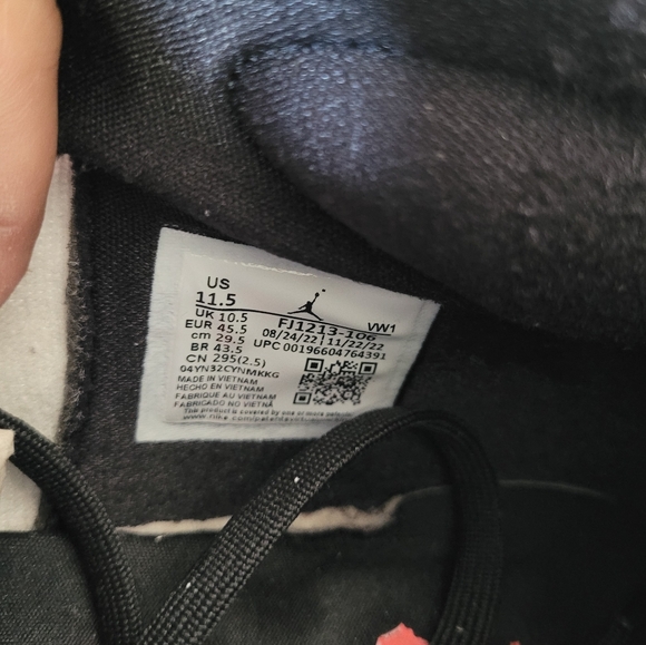 Jordan Zion 2 Basketball Shoes Size 11.5 - Picture 7 of 10